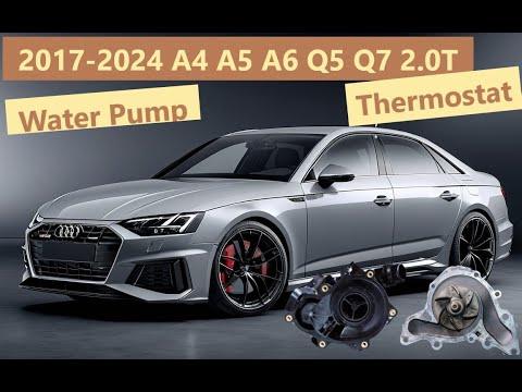 How to Replace the Water Pump & Thermostat Housing on a 2018 Audi Q5