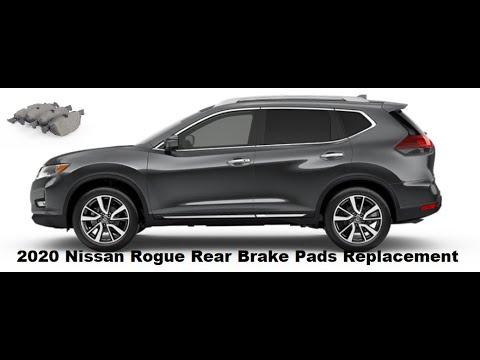 How to replace rear brake pads on 2020 Nissan Rogue