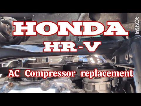How to Replace the A/C Compressor on a 2016-2018 Honda HR-V (Engine: Inline 4 1.8L)
