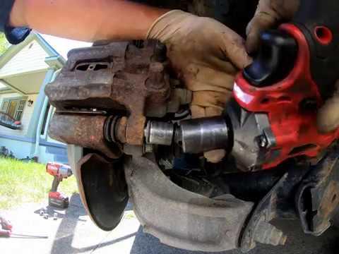 How to Replace Rear Brakes and Rotors on a 2013 Honda CR-V