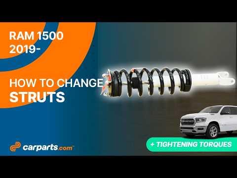 How to replace the Struts 2019 - 2025 RAM 1500 🚗