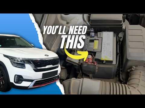 How to Replace the 12V Battery on a 2021 Kia Seltos (Step-by-Step Guide)