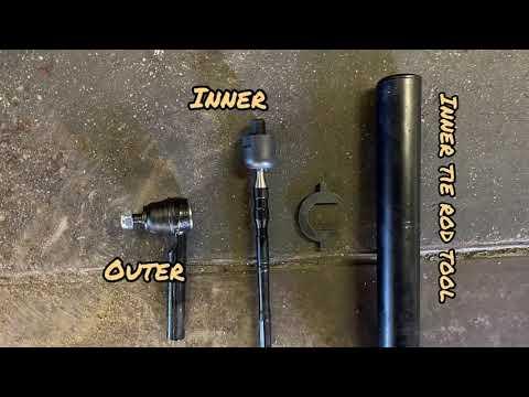 How To Subaru Tie Rods/2013 Subaru Outback 2.5l Outer/Subaru Inner Tie Rod Removal Replacement