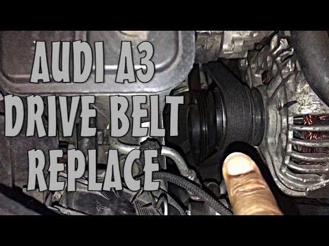 How to Replace the Serpentine Belt on a 2016 Audi A3 (Accessory Drive Belt Guide)