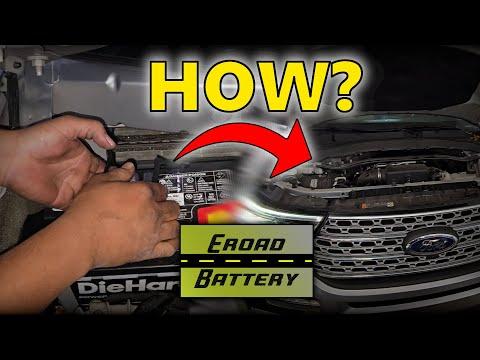 How to Replace Battery on a 2022 Ford Explorer