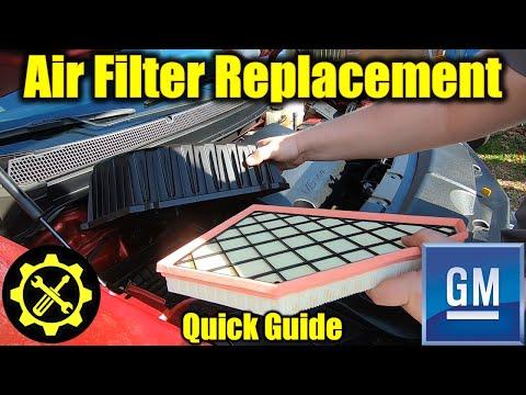 How to Replace the Engine Air Filter on a 2022 Chevrolet Traverse (DIY Guide)