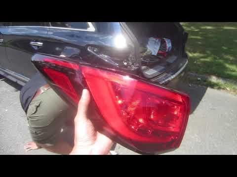 How to Replace Rear Turn Signal Bulbs on a 2016 INFINITI QX80 (7440A)