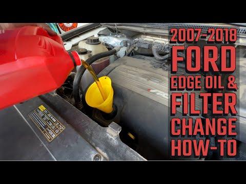 How to Change Engine Oil and Filter on a 2012-2021 Ford Edge 2.0L (Engine: V6 3.5L)
