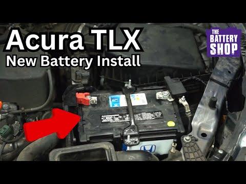 Acura TLX (2015-2020) - New Battery Install