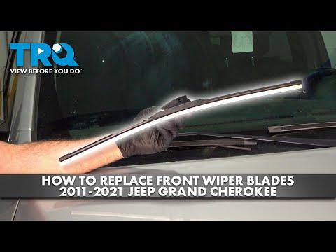 How to Replace Front Wiper Blades 2011-2021 Jeep Grand Cherokee