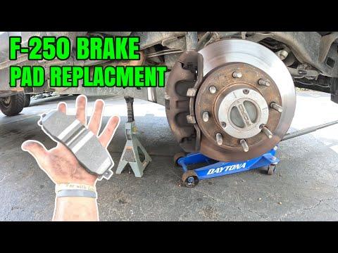 2013-2022 Ford F250 Brake Pad Replacement 