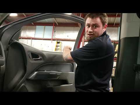 How to Replace the Front Door Lock Actuator on a 2016-2019 Chevrolet Colorado