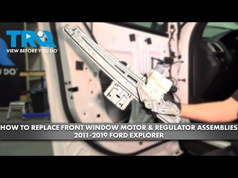 How to Replace Front Window Motor &amp; Regulator Assemblies 2011-2019 Ford Explorer