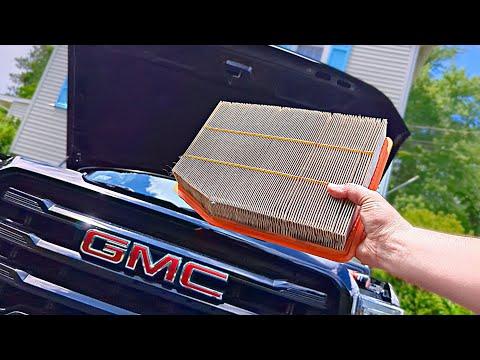 How to Replace Air Filter on a 2019-2024 GMC Sierra 1500 &amp; Chevy Silverado 1500
