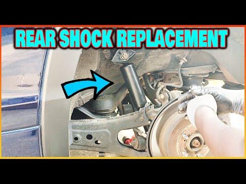 Replace Rear Shocks 2014 to 2019 Toyota Highlander