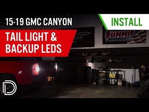 How to Replace Both Tail Light Bulbs on a 2019 GMC Canyon (Left & Right)