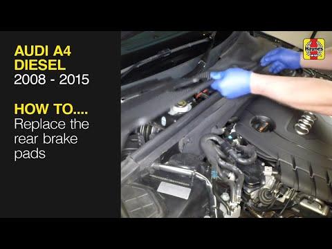 How to Replace Rear Brake Pads on a 2016 Audi A4 (EPB Service Mode Guide)