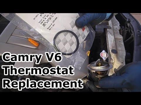 How to Replace the Thermostat on a 2018 Toyota Avalon (Coolant Drain & Bleed Guide)