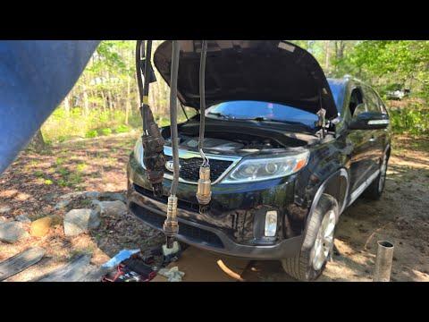 Kia Sorento V6 oxygen sensor replacement