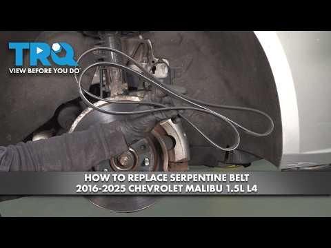 How to Replace the Serpentine Belt on a 2016-2025 Chevrolet Malibu 1.5L Turbo (Trim: LS | Engine: Inline 4 1.5L)