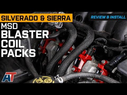 2014-2018 V8 Silverado &amp; Sierra 1500 MSD Blaster Coil Packs Review &amp; Install