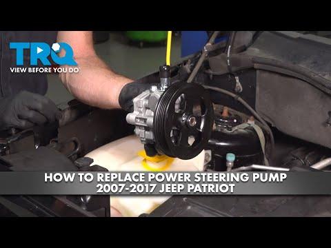 How to Replace the Power Steering Pump on a 2016 Jeep Patriot