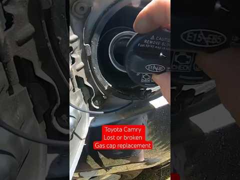 How to Replace the Fuel Cap on a 2016 Toyota Camry (Fix EVAP Leak & Check Engine Light)