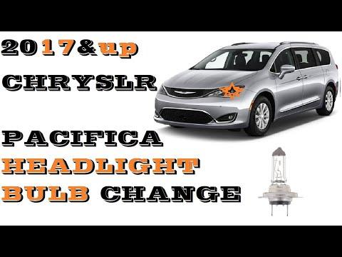How to Replace Both Headlight Bulbs on a 2018 Chrysler Pacifica (Low/High Beam)
