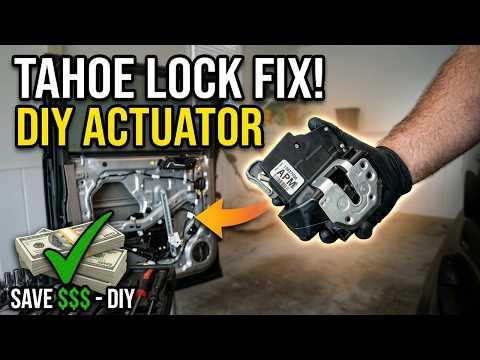 How to Replace 2015 Chevrolet Tahoe Pass Door Lock Actuator