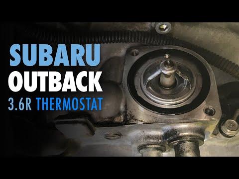 Subaru Outback 3.6 Thermostat Replacement | P0128 Check Engine Code