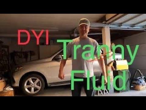 How guy changes Mercedes GLE350 transmission fluid