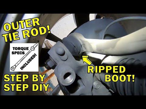 How to Replace the Outer Tie Rod End on a 2013-2025 Nissan Altima (Body: Sedan)