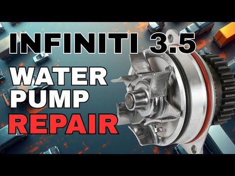 How to Replace the Water Pump on a 2016 INFINITI QX60 3.5L (VQ35)