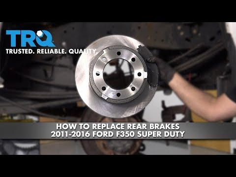 How to Replace Rear Brake Pads on a 2016 Ford F-350 Super Duty (Step-by-Step)