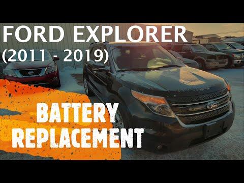 How to Replace the Battery on a 2019 Ford Explorer