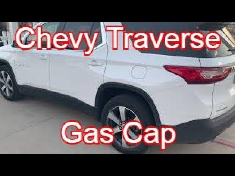2020 Chevy Traverse - How to Open Gas Cap Door