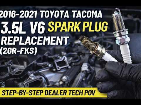 Toyota Tacoma Spark Plug Replacement (2016-2023) | 3.5L V6 2GR-FKS