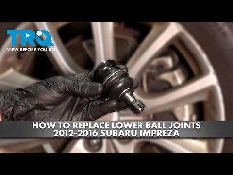 How to Replace Front Lower Ball Joints on a 2015 Subaru Impreza
