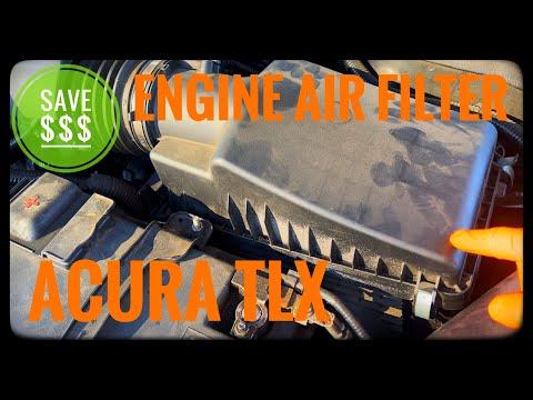 Acura TLX Engine Air Filter Replacement 2015-2017