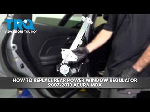 How to Replace Rear Power Window Regulator 2007-2013 Acura MDX