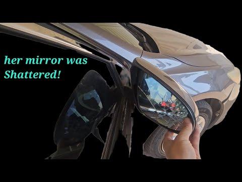 how to replace passenger mirror on a 2015 Toyota camry.