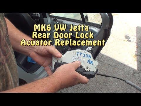 How to Replace the Rear Door Lock Actuator on a 2016 Volkswagen Jetta