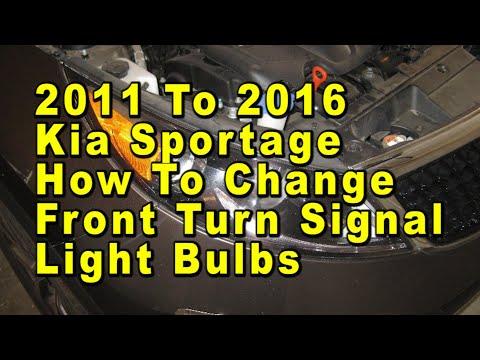 How to Replace Front Turn Signal Bulbs on a 2016 Kia Sportage (Step-by-Step)