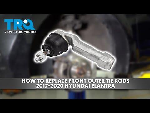 How to Replace the Front Outer Tie Rod End on a 2018 Hyundai Elantra