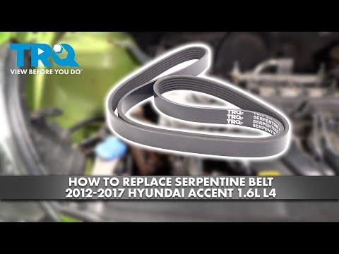 2016 Hyundai Accent: Timing Belt vs Timing Chain—How to Replace the Serpentine Belt