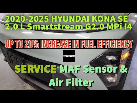 How to Replace the Mass Air Flow (MAF) Sensor on a 2018 Hyundai Kona