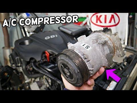 How to Replace the A/C Compressor on a 2016 Kia Sorento (R-134a System)