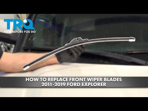 How to Replace Front Wiper Blades 2011-2019 Ford Explorer