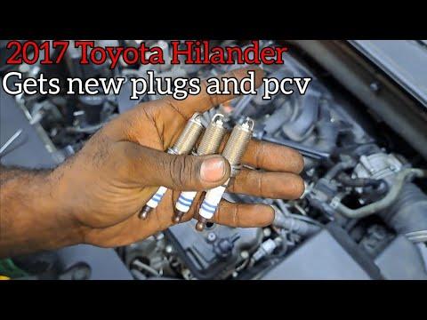 How to Replace Spark Plugs on a 2009-2019 Toyota Highlander 2.7L (Engine: Inline 4 2.7L)