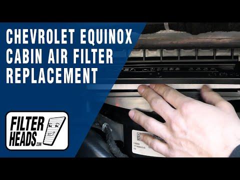 How to Replace the Cabin Air Filter on a 2019 Chevrolet Equinox